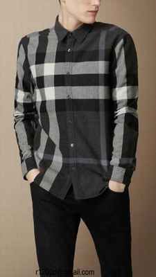 chemise burberry homme noir