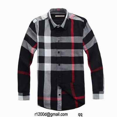 chemise burberry homme