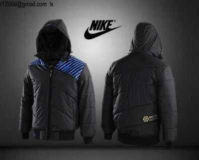doudoune nike homme or