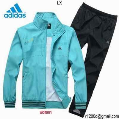 survetement adidas femme bleu turquoise
