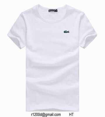 tee shirt lacoste homme promo