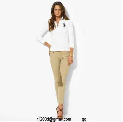 Polo Ralph Lauren Manche Longue Rouge Polo Ralph Lauren Manche Longue Rouge