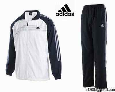 survetement adidas gris homme