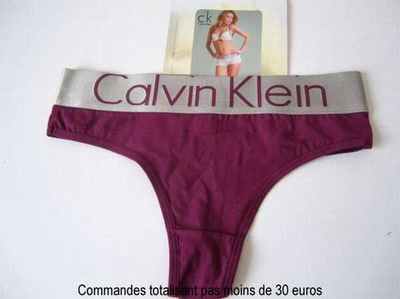 slip femme coton pas cher
